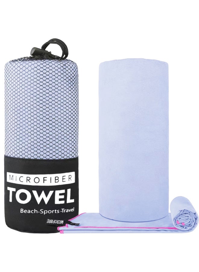 YOGA Swimming,double-sided Velvet Quick-drying Towel Microfiber Sports Fitness Towel Portable - Image 1
