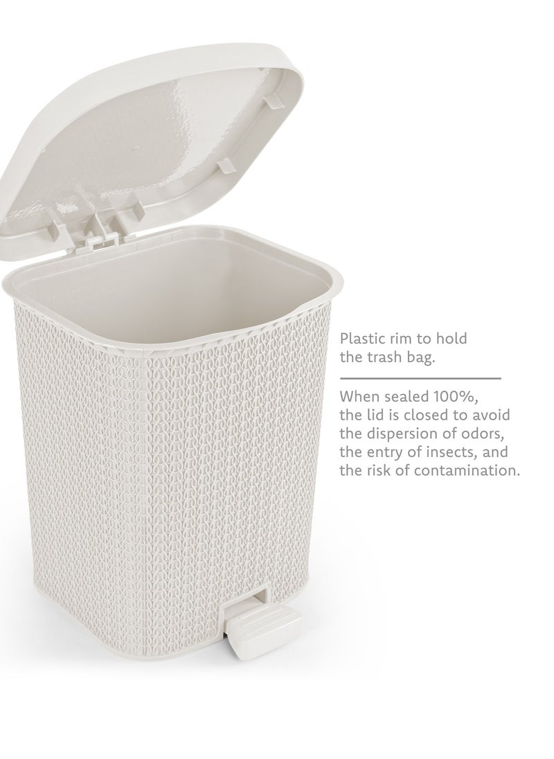 Turt Turt Step-on Waste Bin with Pedal 20 Ltr  - Image 4