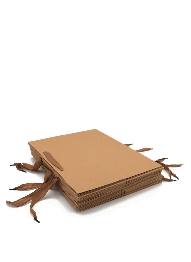 co arma 28*25 cm Paper Gift Bags With Handle Set Of 12 Pieces  - Image 2
