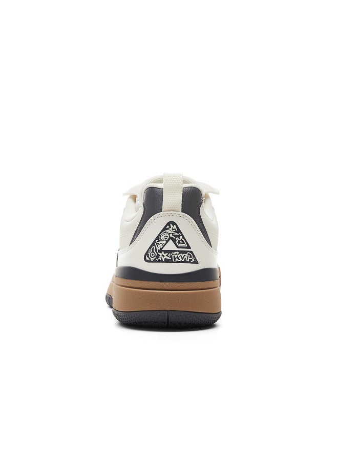 Peak Tai Ji Quye Men's Basketball Shoes Spring Thick Sole Wear-resistant Compeion Training Outdoor Hiking Sports Shoes Da610411 - Image 1