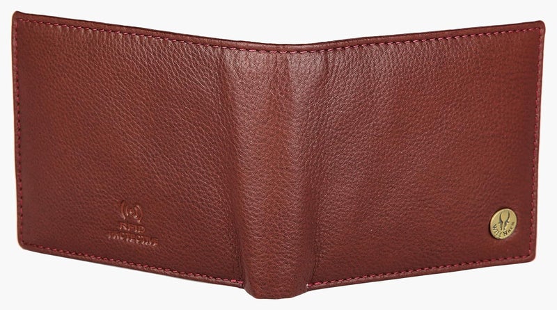 Wildhorn RFID Protected Leather Wallet for Men, Brown - Image 4