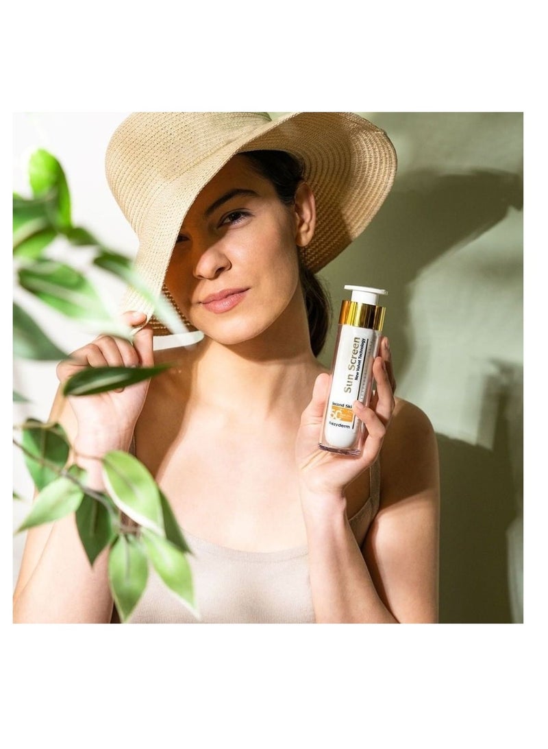 فريزيديرم واقي شمس مخملي بتقنية البشرة الثانية SPF50+ 50 مل - Image 2