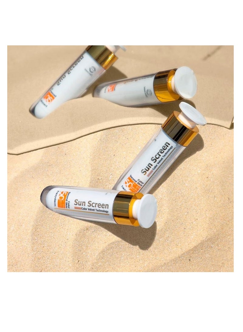 فريزيديرم واقي شمس مخملي بتقنية البشرة الثانية SPF50+ 50 مل - Image 4