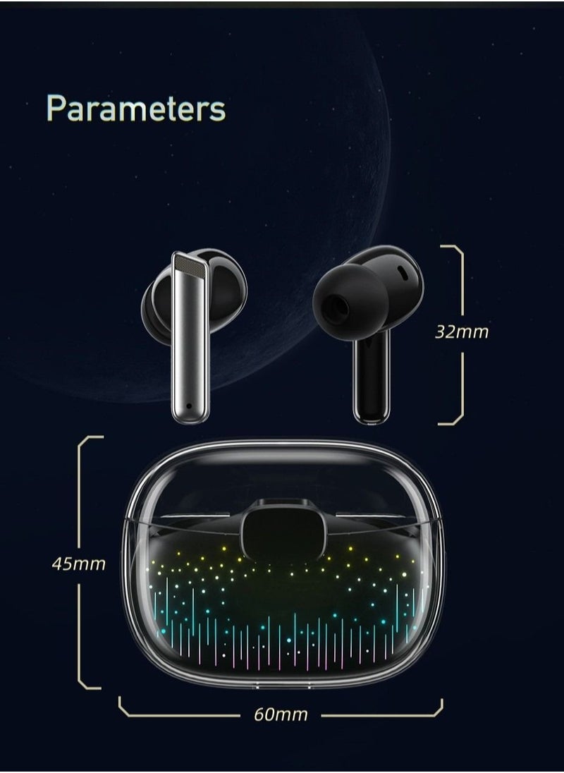 Generic - T52pro Bluetooth 5.3 Wireless Earbuds, DNS Breathing Light Headset TWS Gaming Earphone - Image 1
