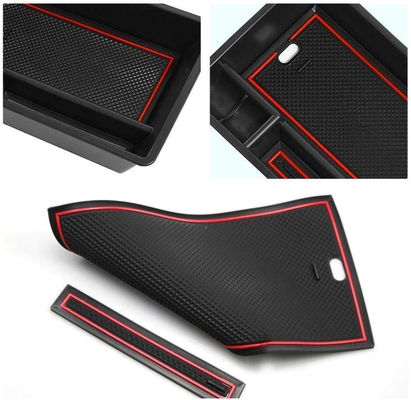 QASULER Car Armrest Storage Box for Q3 F3 2019-2020 - Image 2