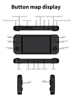 RG552 Handheld Android/Linux Dual System Game Console, High-Speed EMMC 5.1, Built-in 6400 mAh Battery, 5.36-inch Touch Screen (16+64GB, 17000+ Games, Black) - pzsku/Z12C9CCF32E7B2B8045A0Z/45/_/1694750902/b06cd194-3f82-4fda-aaae-8849d8eb3919