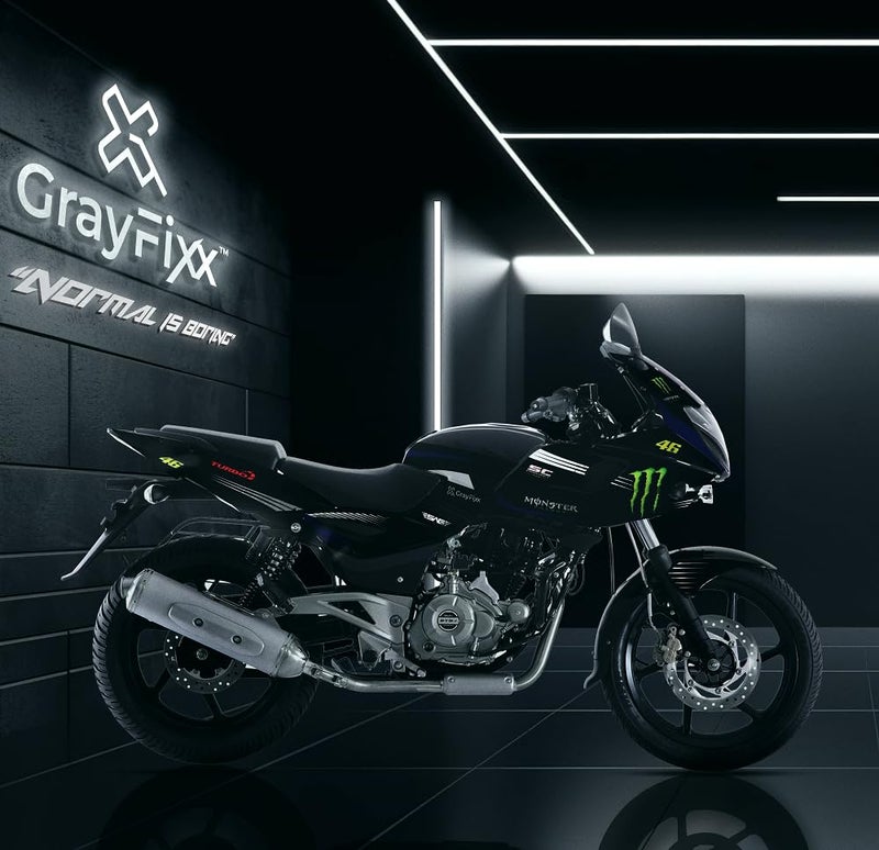 Grayfixx Pulsar 220F Full Body Graphics | Pulsar 220 Full Sticker - Image 2