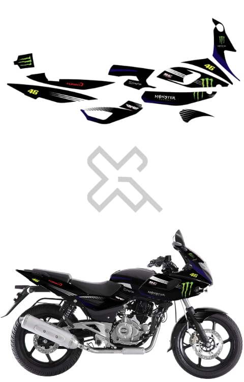 Grayfixx Pulsar 220F Full Body Graphics | Pulsar 220 Full Sticker - Image 3