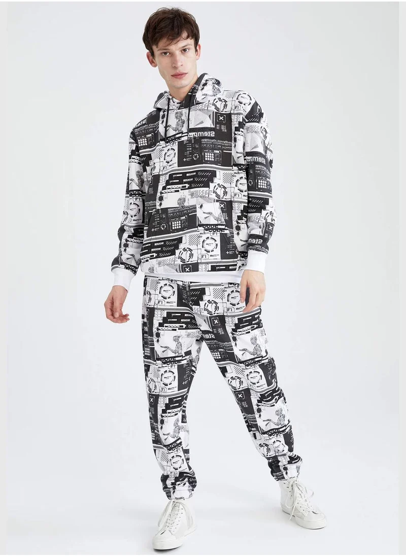 DeFacto Oversize Fit Elasticated Leg Trousers