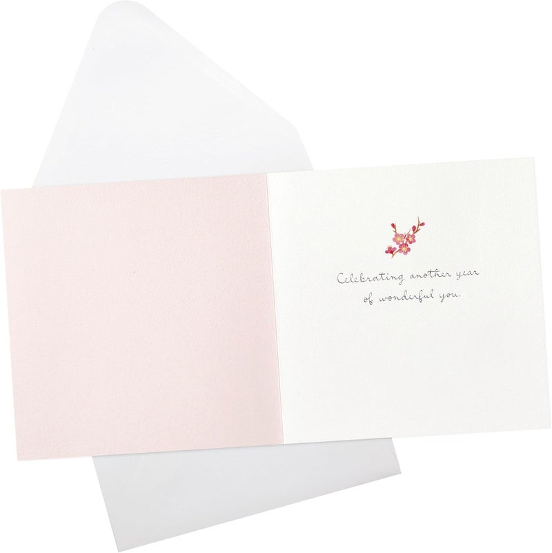 Hallmark Signature Birthday Card for Her with Cake Design - Image 2