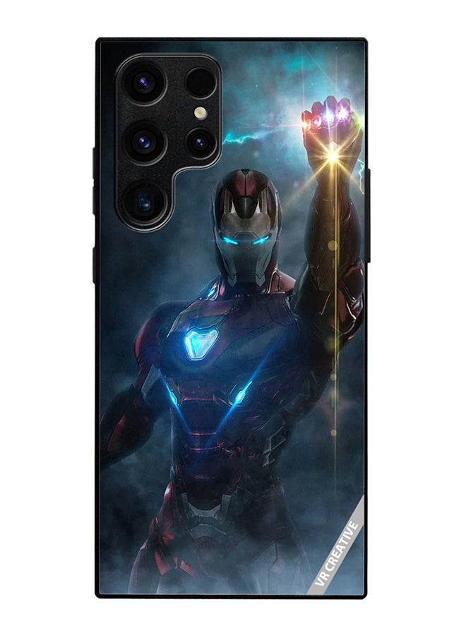 Protective Case Cover For Samsung Galaxy S25 Ultra Ironman Design Multicolour