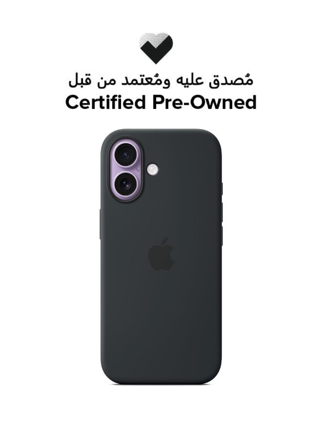Apple Certified Pre Owned - iPhone 17 Silicone Case with MagSafe - Black - Image 1
