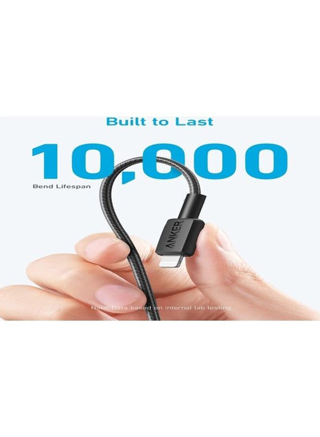 Anker 322 Type-C To Lightning Braided Cable 0.9M - Image 2
