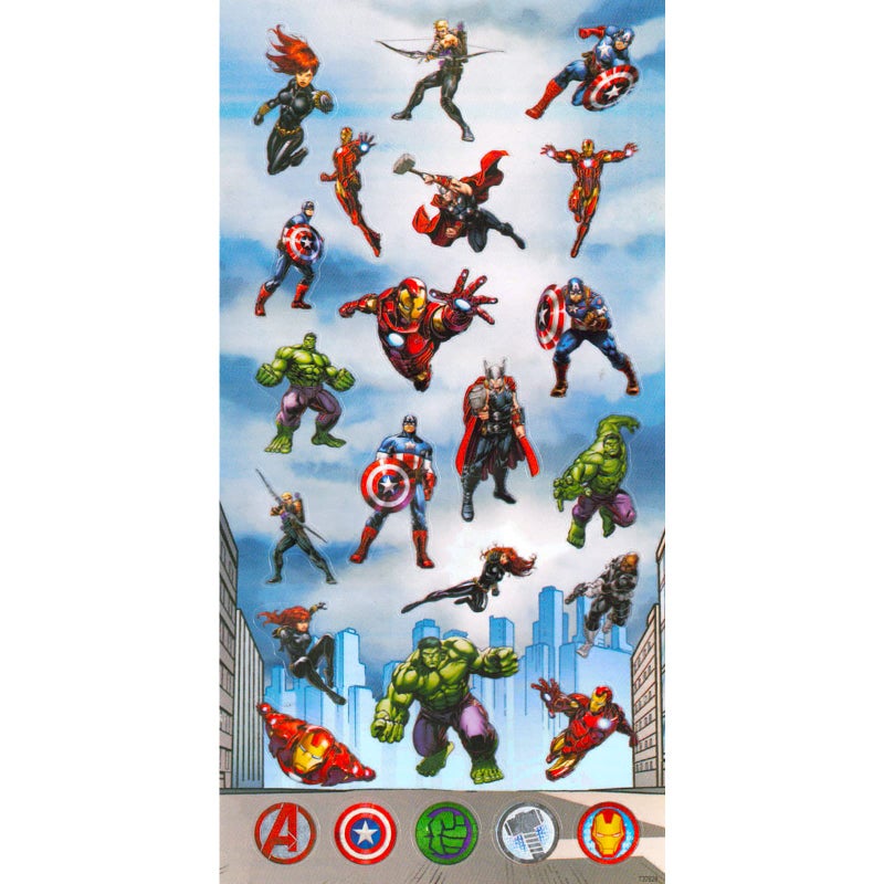 MARVEL Super Hero Tattoos Party Favors Set - 150 Superhero Temporary Tattoos Featuring Marvel Avengers, Spiderman and Teenage Mutant Ninja Turtles Bundle with Avengers Reward Stickers - Image 5