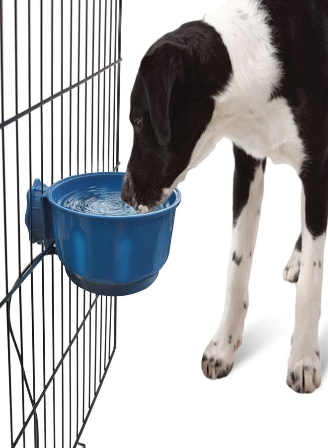 Billionchains Indoor Heated Water Bowl for Pet 600ML Thermal Water Bowl Warm Food Dish in Winter, Blue - Image 5