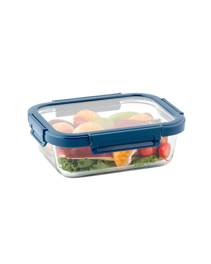 KEEP IN GLASS BOROSILICATE GLASS CONTAINER 1040ML RECTANGULAR CLEAR OVEN FREEZER MICROWAVE SAFE STORAGE SOLUTION 1 PIECE