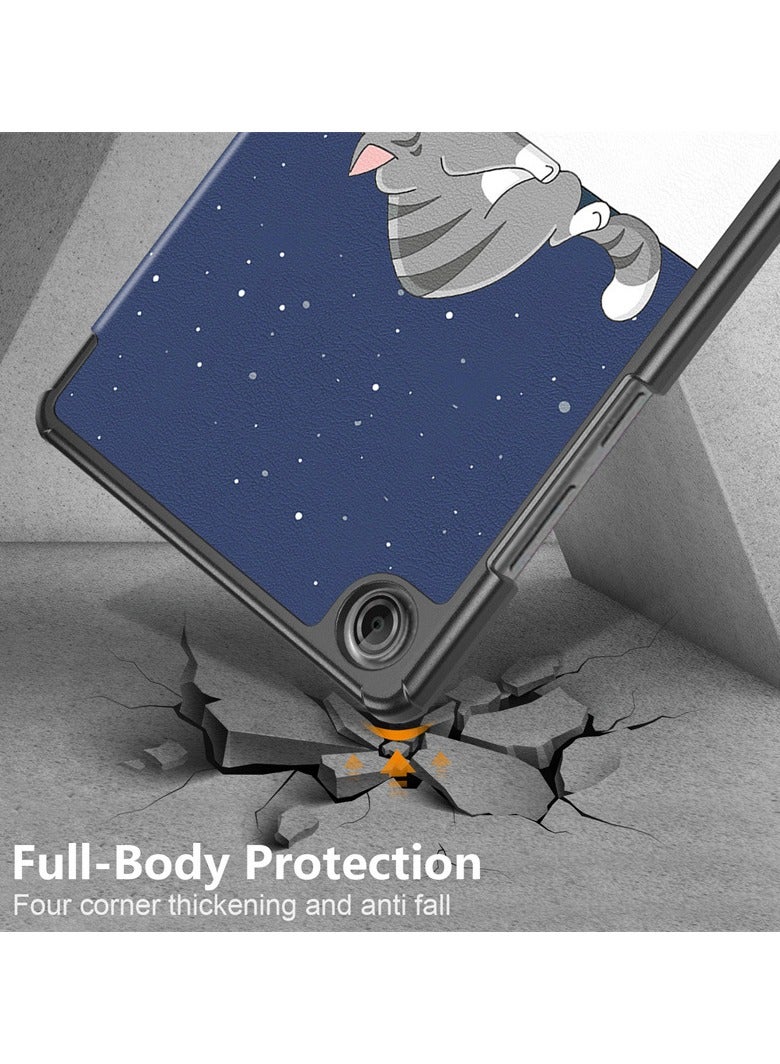 general Lenovo Tab One 2025 Protective Case Ultra-thin Tri-fold Stand Protective Case Precisely Fitted Stable Support Scratch-resistant and Wear-resistant - Image 5