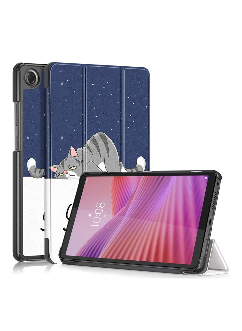 general Lenovo Tab One 2025 Protective Case Ultra-thin Tri-fold Stand Protective Case Precisely Fitted Stable Support Scratch-resistant and Wear-resistant - Image 1