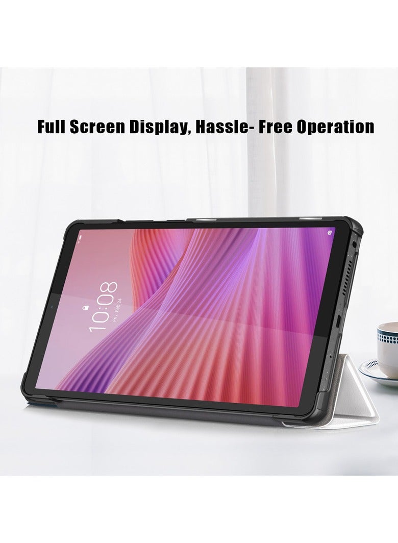 general Lenovo Tab One 2025 Protective Case Ultra-thin Tri-fold Stand Protective Case Precisely Fitted Stable Support Scratch-resistant and Wear-resistant - Image 4