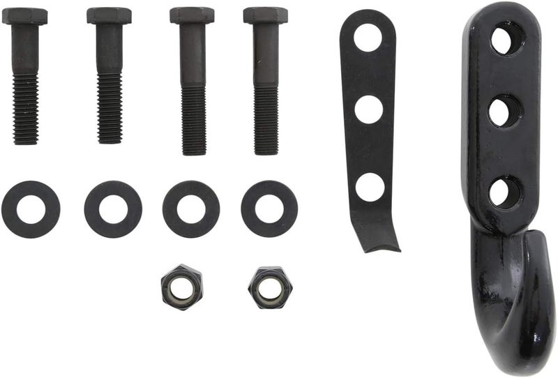 Smittybilt 7605 Black Tow Hook Kit - Image 1