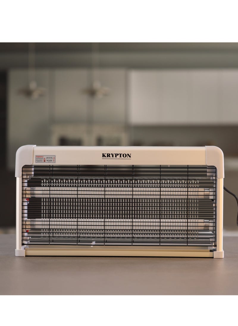KRYPTON Krypton Insect Killer- KNBK6611/ Automatic Pest and Fly Killing Machine, 15x2 W UV Tube, Energy Saving/ Natural and Chemical Free, Advanced Technology with Low Power Consumption/ Suitable for Home, Office, Restaurants, Hospitals, etc./ White, 2 Years Warranty  - Image 2