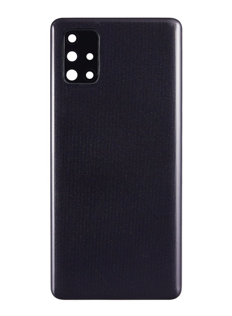 Camera Lens Glass film for Samsung Galaxy A71 - Black  - Image 1
