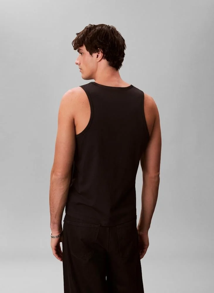 Calvin Klein Jeans  Monogram Logo Tank Top for Men | Best Price UAE