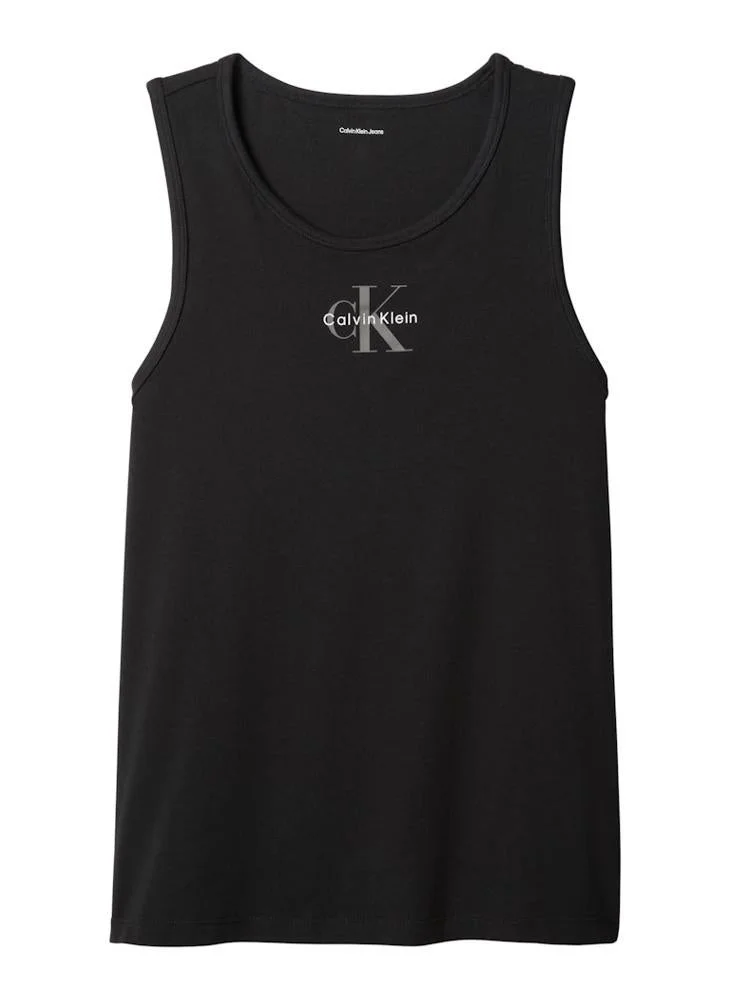 Calvin Klein Jeans  Monogram Logo Tank Top for Men | Best Price UAE