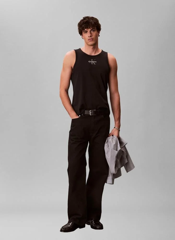 Calvin Klein Jeans  Monogram Logo Tank Top for Men | Best Price UAE