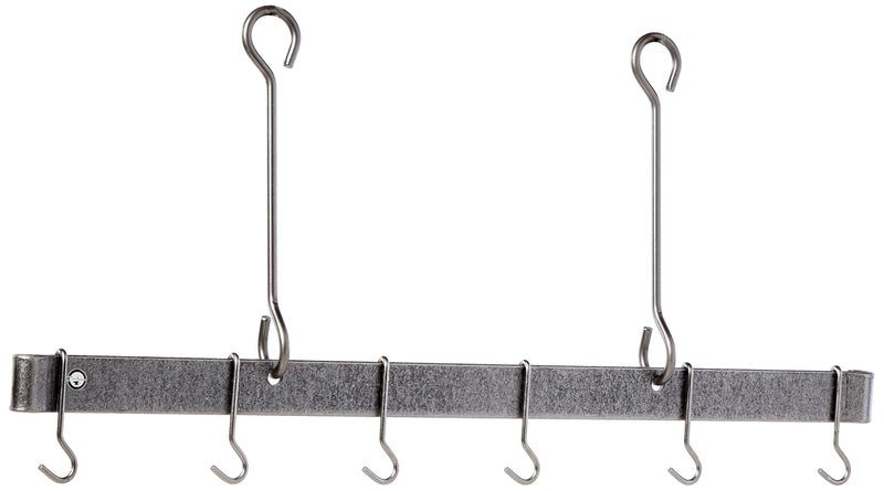 Enclume Enclume PR1836 HS Premier 36Inch Ceiling Bar Hammered Steel 