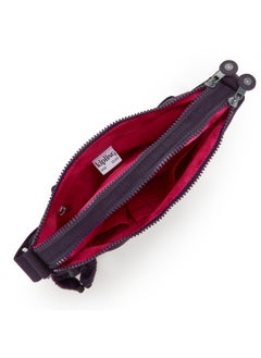 kipling Alvar Medium Shoulder Bag Across Body Ultimate Plum  - Image 3