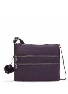 kipling Alvar Medium Shoulder Bag Across Body Ultimate Plum  - Image 1