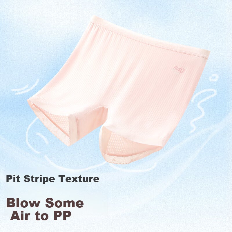 JD Jing Zao Jiusuiban Children's Safety Shorts, Girls' Lightweight Silk Crotch Undershorts, Anti-Exposure Underwear, for Older Children, 7A Antibacterial Extended Underwear - Image 1