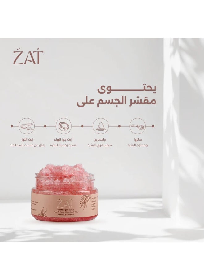 ZAT Shaving routine (  SoftSugar Cream 150 + Shaving Cream 150ML + Body butter 150 ML + Trio Razor )