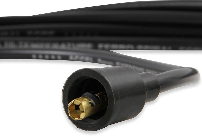 ACCEL 9002C Universal Spark Plug Ceramic 135 Boots Wire Kit, Black - Image 4