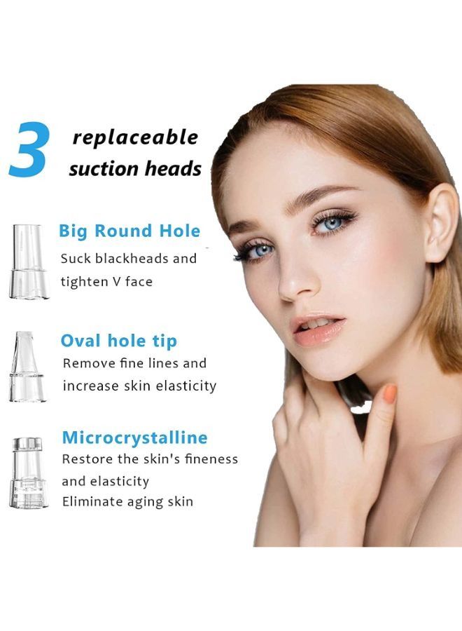 جهاز إزالة الرؤوس السوداء القابل لإعادة الشحن عبر USB، منظف المسام للوجه، حب الشباب، كوميدون مع شاشة LED - Image 4