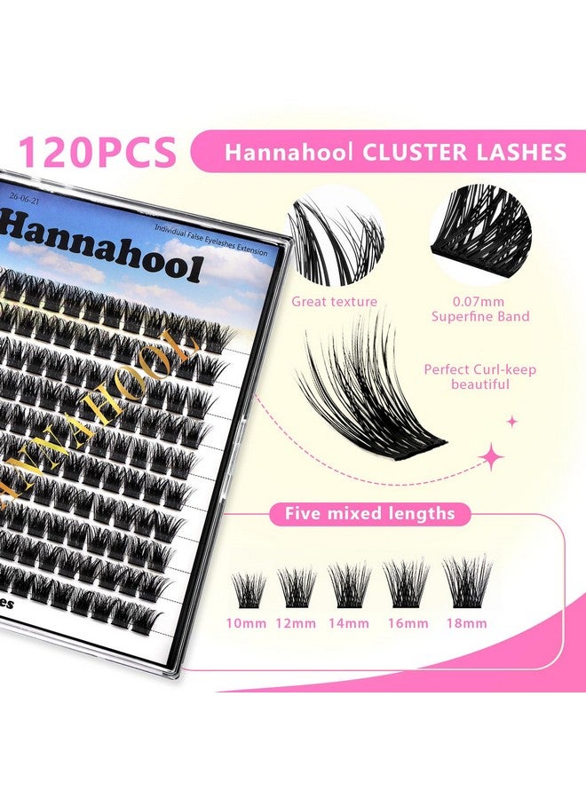هاناهول صينية كبيرة، 10-20 مم للاختيار من بينها، وصلات رموش اصطناعية DIY، 120 مجموعة من الرموش العريضة، ناعمة وخفيفة الوزن، رموش صناعية فردية بمظهر جذاب (12 مم) - Image 3