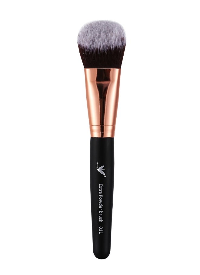 daroge Extra Powder Makeup Brush Black & Rose Gold Color  - Image 1