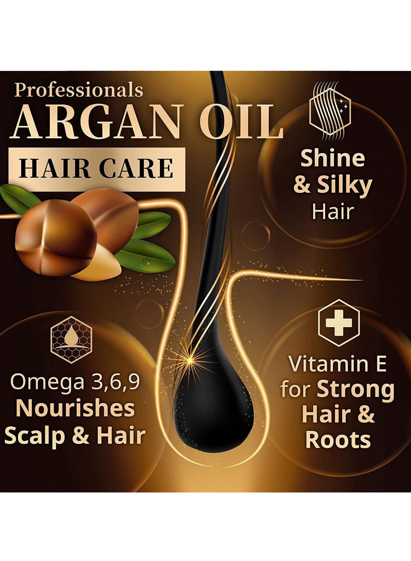 argan de luxe Argan Deluxe 2 in 1 Anti Dndruff Hair Shampoo 500 ml - Image 3