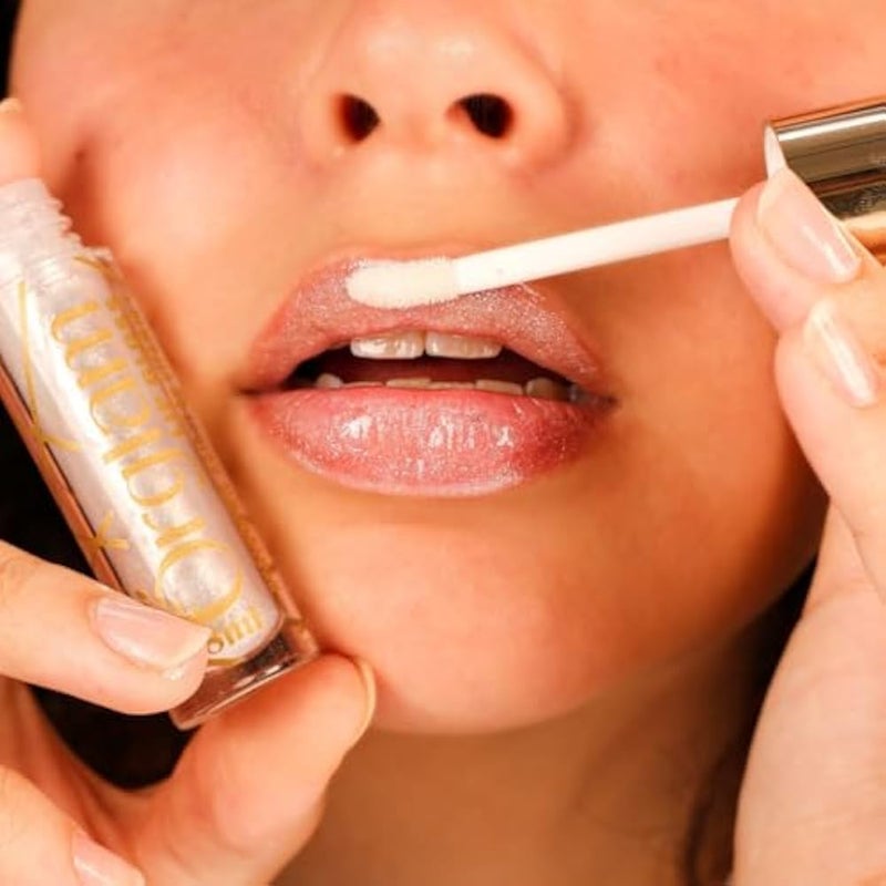 Orglam 3D Transparent Sparkling Lip Gloss-Long Lasting (10x Vitamin E) - Image 2