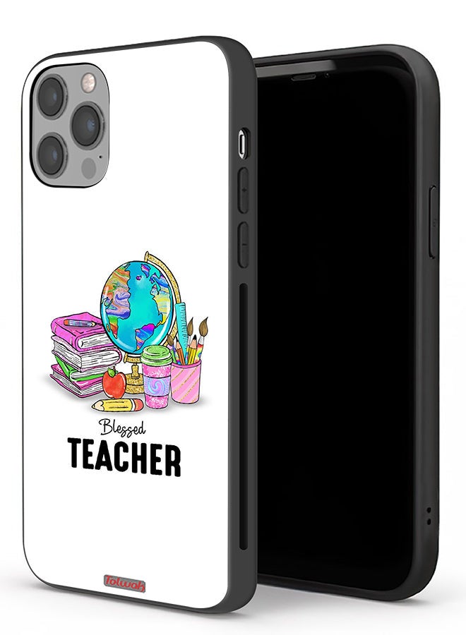 Tolwak Apple iPhone 12 Pro Max Protective Case Blessed Teacher - Image 1