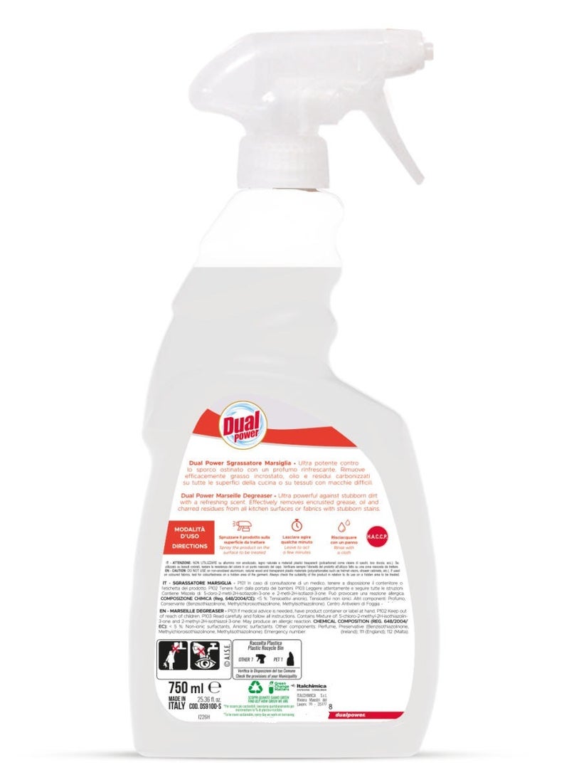 Dual Power - Degreaser Marseille 750ML - Image 1