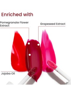 Earth Rhythm Lip, Cheek and Eye Shadow Tint- Cherry, with Goodness of Pomegranate and Grape Seed Extract, Nourishes and Hydrates Dry Chapped Lips, Blush for Women, 100% Natural 5 ml  - Image 3