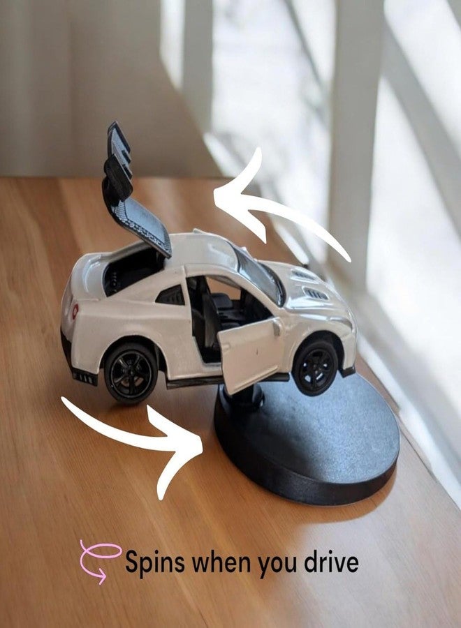 APURK Car Model | Car Dashboard Decor Accessories with Self Adhesive Base | for Desk/Table/Room Decor/Gift | Spinning Toy for Kids | Dash Decor Model & Figurine (Pack of 1,Multicolor) - Image 4