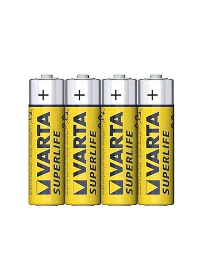 VARTA مجموعة بطاريات سوبر لايف زنك كربون، 1.5 فولت، مقاس AA - 20 - Image 3