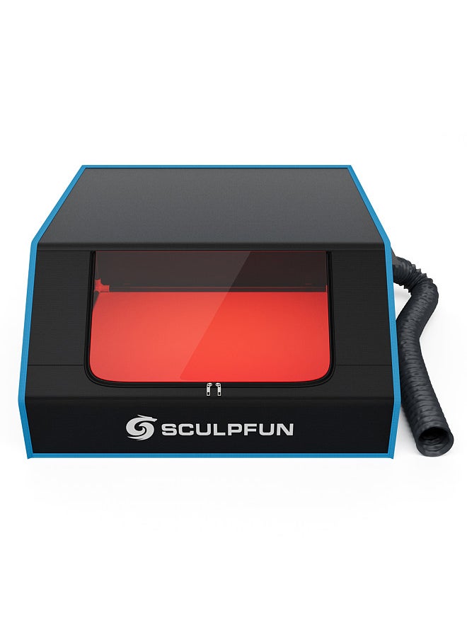 SCULPFUN B1 Laser Engraver Enclosure smogproof Fireproof Protective Cover with Powerful Suction Fan Large Size 680x765x380mm  Suitable for Sculpfun S6, S6 pro, S9, S10, S30 Laser Engraving Machine  - Image 1