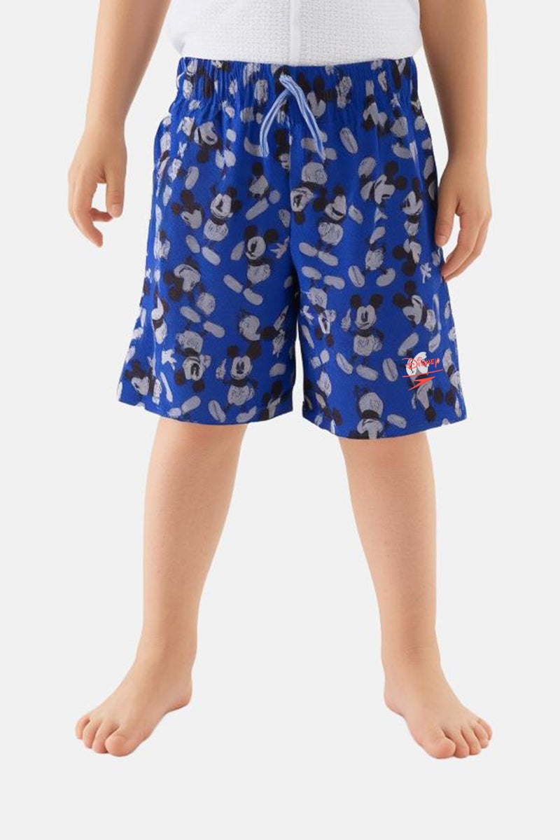 speedo شورتات سبيدو للأطفال من ديزني للأولاد، ميكي ماوس، متعدد الألوان - Image 1