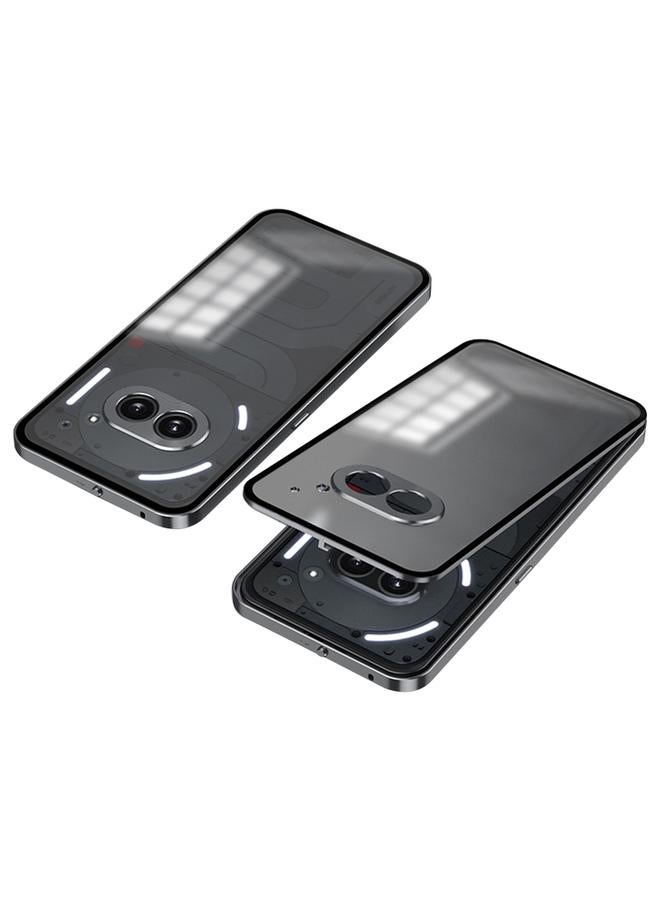 اس-توب جراب لهاتف Nothing Phone 2a مع إطار معدني وغطاء غير لامع - Image 1