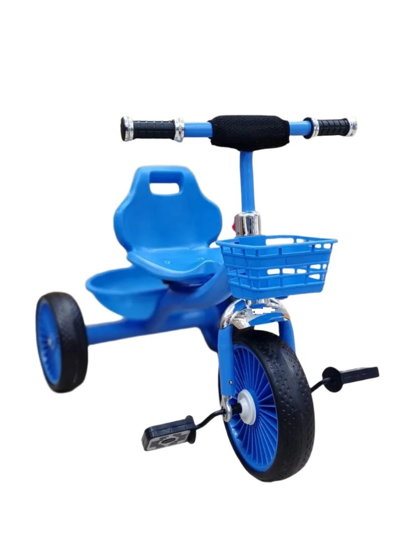 Kids Balance Bike Kids Tricycles for 2-5 Years, Three Wheel Tricycle For Toddlers with One Seat, 3 Wheel Baby Bicycle With Basket - Image 1