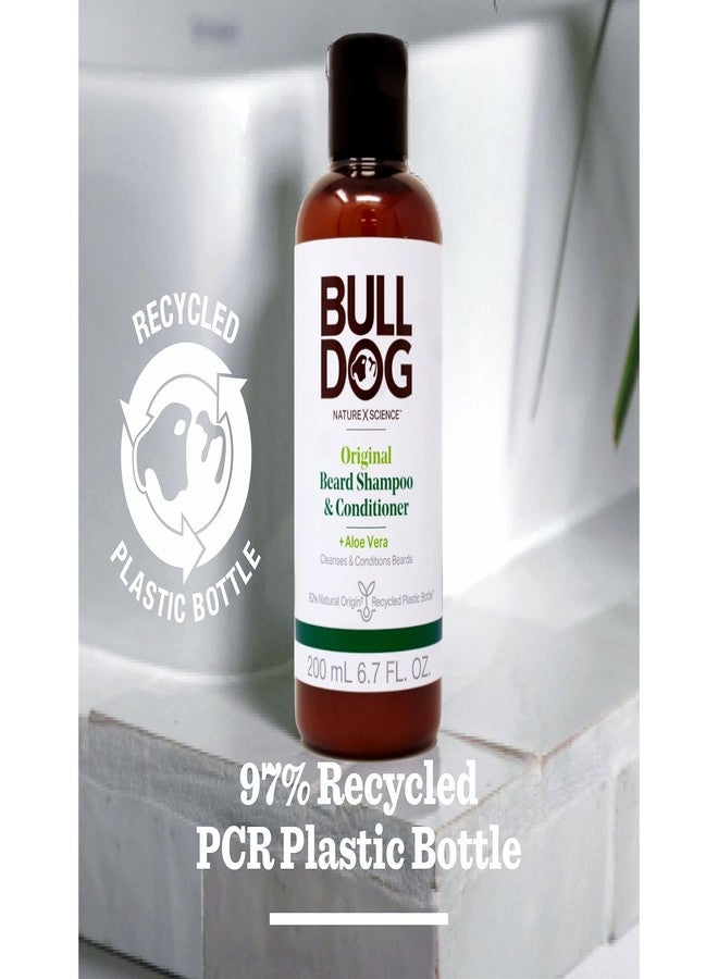 Bulldog Mens Skincare and Grooming for Men Original Beard Shampoo and Conditioner, 6.7 Ounce, Pack of 2 - Image 5